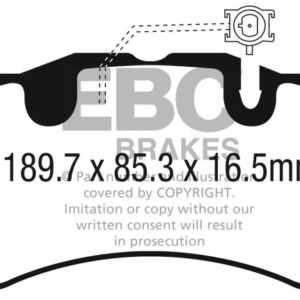 ebcDP42336R: EBC Yellowstuff Brake Pad Sets