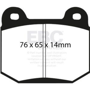 ebcDP31538C: EBC Redstuff Brake Pad Sets