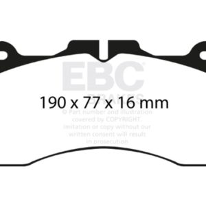 ebcDP41867R: EBC Yellowstuff Brake Pad Sets
