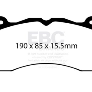 ebcDP33040C: EBC Redstuff Brake Pad Sets