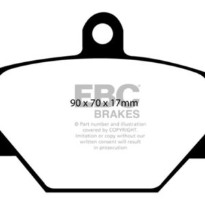 ebcDP31287C: EBC Redstuff Brake Pad Sets