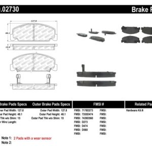 sto309.02730: ST Sport Brake Pads