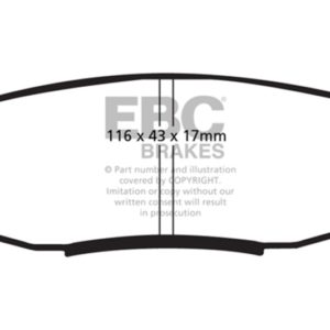 ebcED91816: EBC Extra Duty Brake Pad Sets