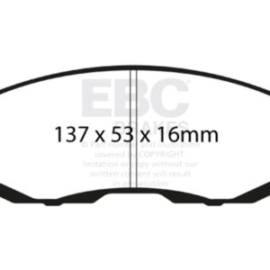 ebcDP41636R: EBC Yellowstuff Brake Pad Sets