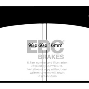 ebcDP4143R: EBC Yellowstuff Brake Pad Sets