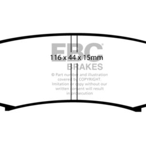 ebcED9993: EBC Extra Duty Brake Pad Sets