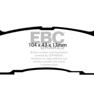 ebcDP41003R: EBC Yellowstuff Brake Pad Sets