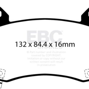 ebcDP42418R: EBC Yellowstuff Brake Pad Sets