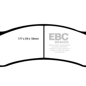 ebcED91304: EBC Extra Duty Brake Pad Sets