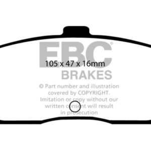 ebcDP3889C: EBC Redstuff Brake Pad Sets