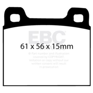 ebcDP4104R: EBC Yellowstuff Brake Pad Sets