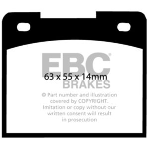 ebcDP4114R: EBC Yellowstuff Brake Pad Sets