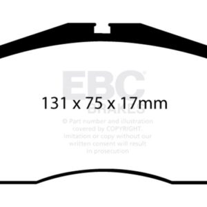 ebcDP4997R: EBC Yellowstuff Brake Pad Sets