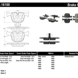 sto309.16100: ST Sport Brake Pads
