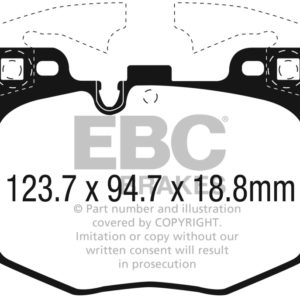 ebcDP62302: EBC Greenstuff Brake Pad Sets