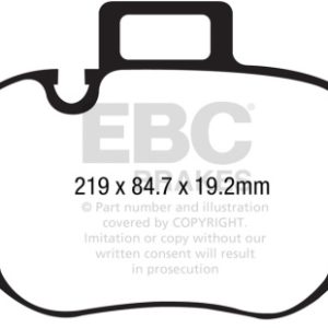 ebcDP42289R: EBC Yellowstuff Brake Pad Sets