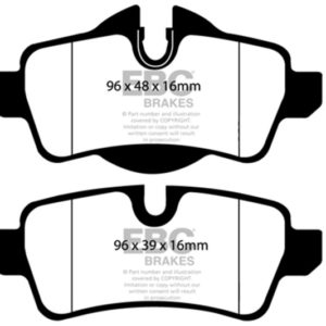 ebcDP41931R: EBC Yellowstuff Brake Pad Sets