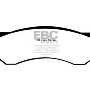 ebcDP61729: EBC Greenstuff Brake Pad Sets