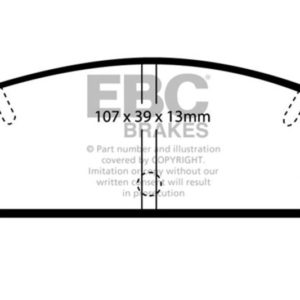 ebcDP2729: EBC Greenstuff Brake Pad Sets