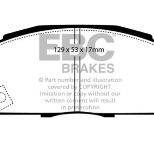 ebcDP4719/2R: EBC Yellowstuff Brake Pad Sets