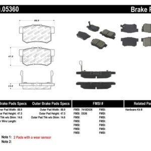 sto309.05360: ST Sport Brake Pads