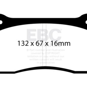 ebcDP31110C: EBC Redstuff Brake Pad Sets