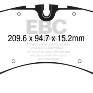ebcDP42203R: EBC Yellowstuff Brake Pad Sets