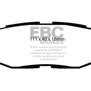 ebcDP31758C: EBC Redstuff Brake Pad Sets