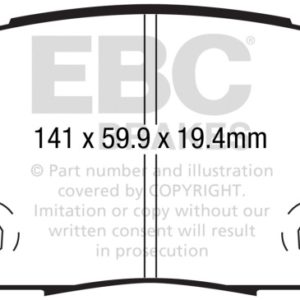 ebcDP42239R: EBC Yellowstuff Brake Pad Sets