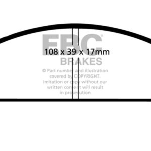 ebcDP2116: EBC Greenstuff Brake Pad Sets