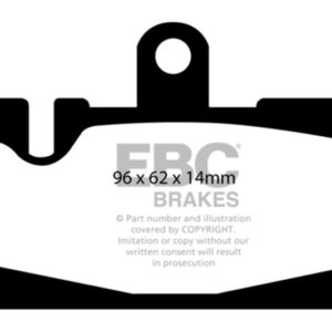 ebcDP31397C: EBC Redstuff Brake Pad Sets