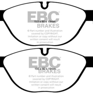 ebcDP42019R: EBC Yellowstuff Brake Pad Sets