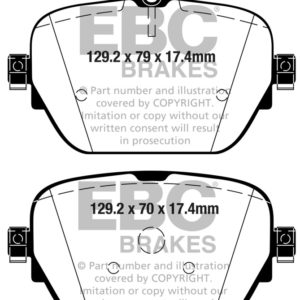 ebcDP32314C: EBC Redstuff Brake Pad Sets