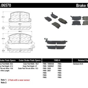 sto309.06570: ST Sport Brake Pads