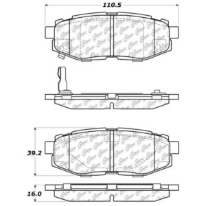 sto308.11240: ST Street Brake Pads