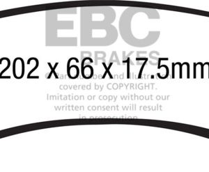 ebcDP41885R: EBC Yellowstuff Brake Pad Sets