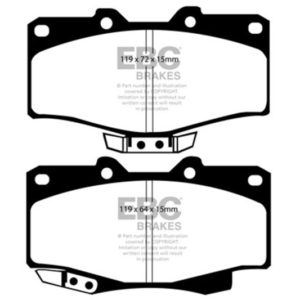 ebcDP6807: EBC Greenstuff Brake Pad Sets