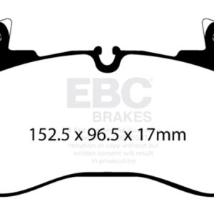 ebcDP62401: EBC Greenstuff Brake Pad Sets
