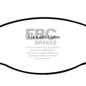 ebcDP6419: EBC Greenstuff Brake Pad Sets