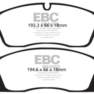 ebcED91871: EBC Extra Duty Brake Pad Sets