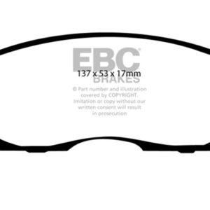 ebcDP4775R: EBC Yellowstuff Brake Pad Sets