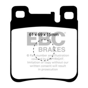 ebcDP4887R: EBC Yellowstuff Brake Pad Sets