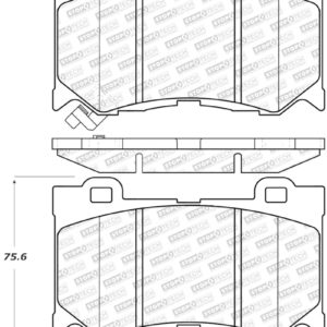 sto305.13460: ST Street Brake Pads