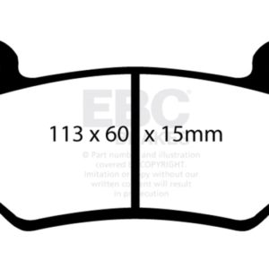 ebcDP41377R: EBC Yellowstuff Brake Pad Sets