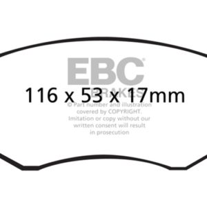 ebcDP61317: EBC Greenstuff Brake Pad Sets