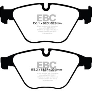 ebcDP42103R: EBC Yellowstuff Brake Pad Sets