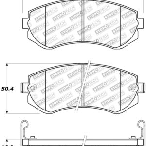 sto308.04220: ST Street Brake Pads