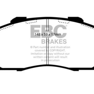 ebcDP3872C: EBC Redstuff Brake Pad Sets