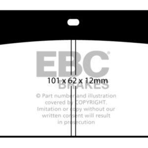 ebcDP2001: EBC Greenstuff Brake Pad Sets