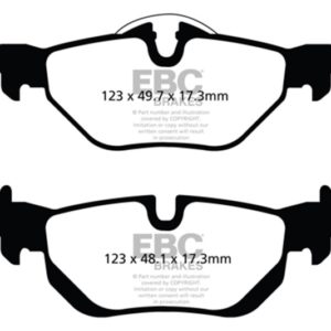 ebcDP32069C: EBC Redstuff Brake Pad Sets